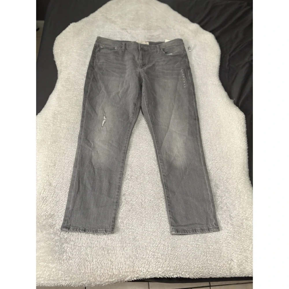 New Gap 1969‎ Women's Best Girlfriend Gray Jeans Low Stretch Size 32 Pants